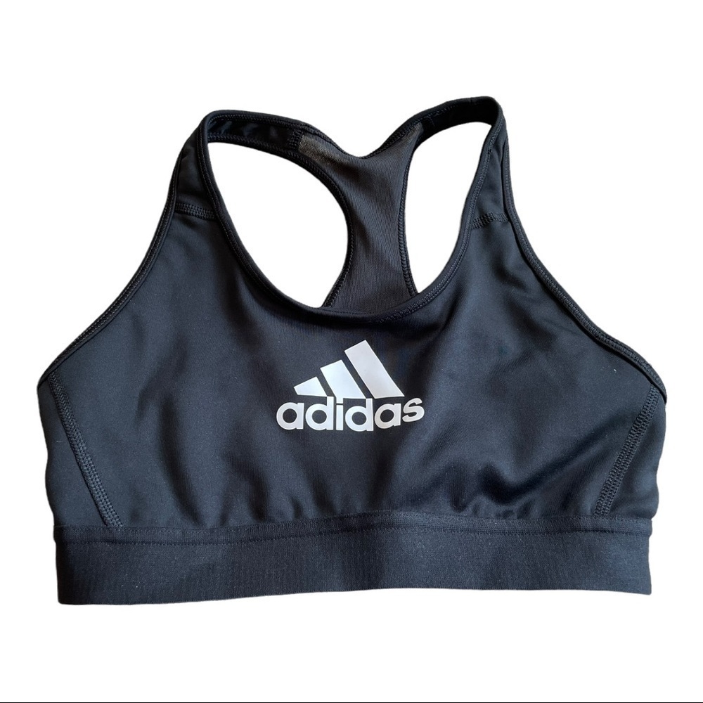 đ
șadidas Women's Don't Rest Alphaskin Medium Support Sports Bra - Picture 5 of 14